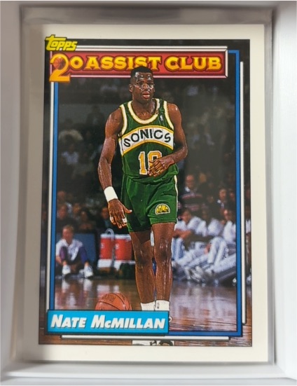 1992-93 Topps #220 Nate McMillan — front