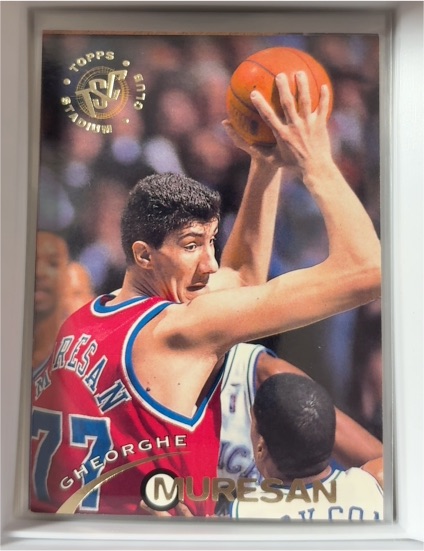 1994-95 Topps Stadium Club #137 Gheorghe Muresan — front