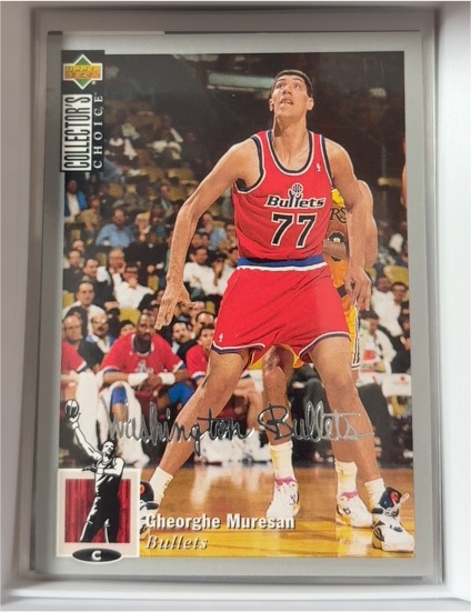 1994-95 Upper Deck Collector's Choice #277 Gheorghe Muresan — front
