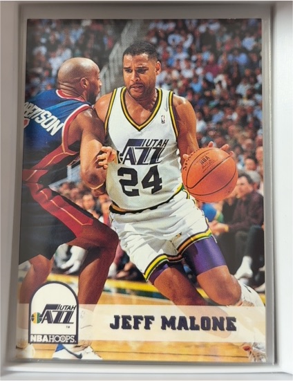 1993-94 NBA Hoops #217 Jeff Malone — front