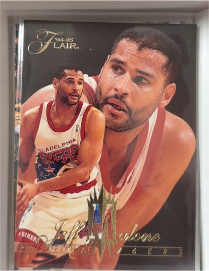 1994-95 Flair #112 Jeff Malone — front