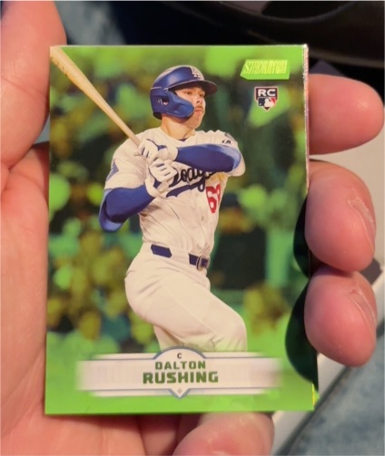 2025 Topps Stadium Club #154 Dalton Rushing — front