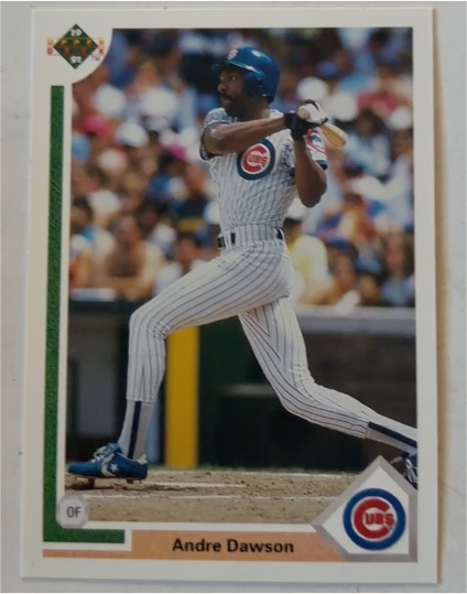 1991 Upper Deck #454 Andre Dawson — front