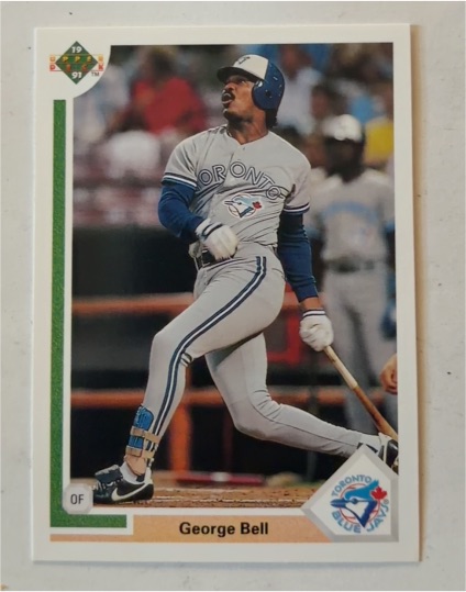 1991 Upper Deck #532 George Bell — front