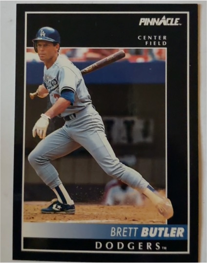 1992 Pinnacle #133 Brett Butler — front