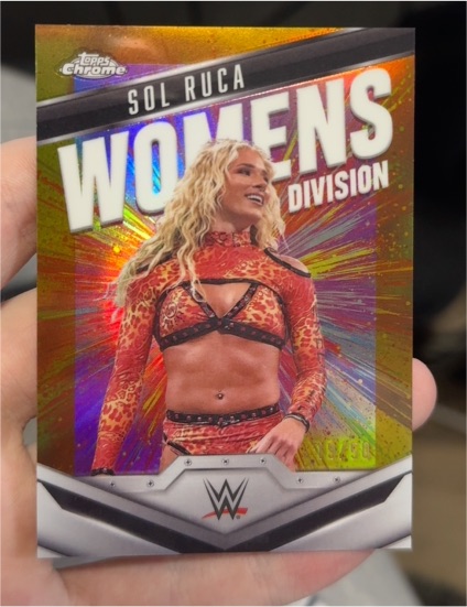 2025 Topps Chrome WWE Women's Division #WD-SOL Sol Ruca — front