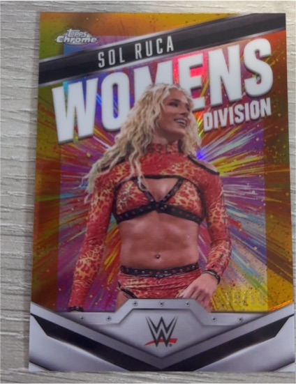2025 Topps Chrome WWE #24 Sol Ruca — front