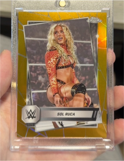 2025 Topps Chrome WWE #24 Sol Ruca — front