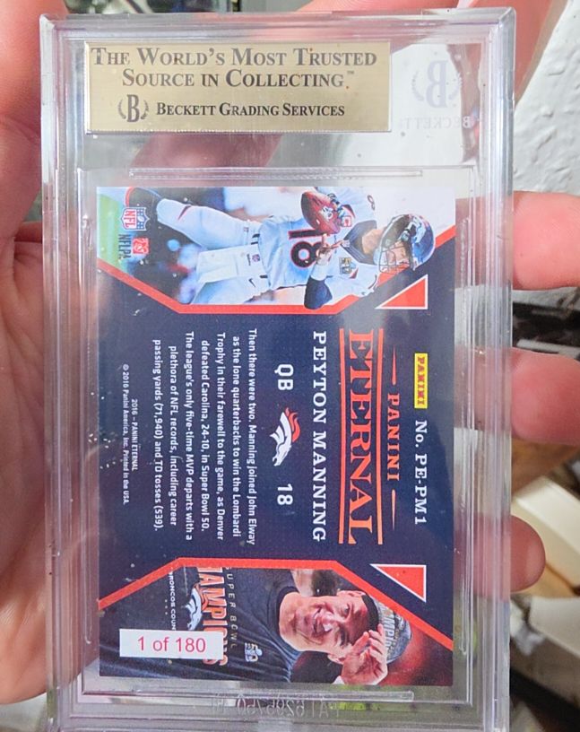 2016 Panini Eternal #PE-PM1 Peyton Manning — front