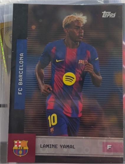 2025 Topps FC Barcelona #10 Lamine Yamal — front