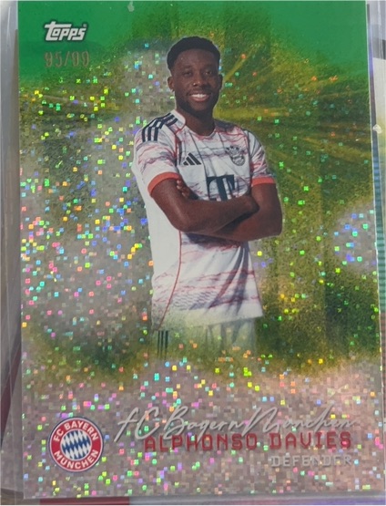 2025-26 Topps UEFA Club Competitions #90 Alphonso Davies — front