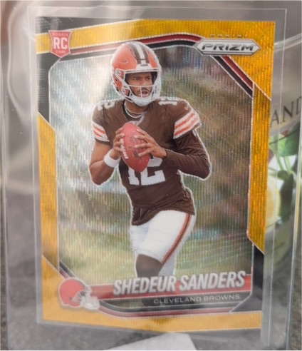 2025 Panini Prizm #302 Shedeur Sanders — front