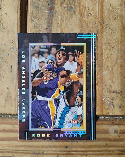 2001-02 Fleer Genuine #101 Kobe Bryant — front