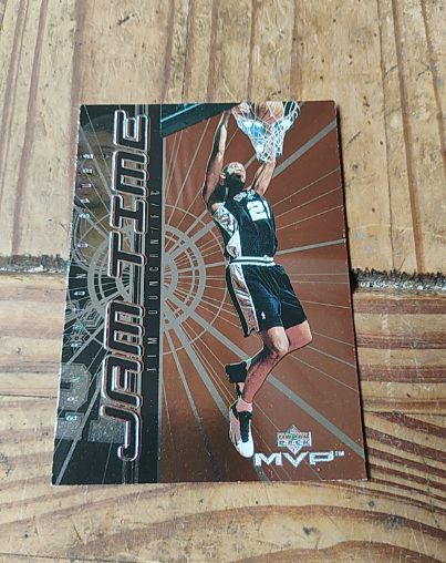 1999-00 Upper Deck MVP Jam Time #JT6 Tim Duncan — front