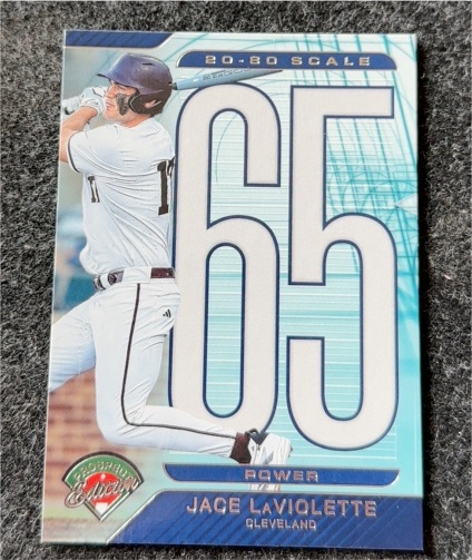 2025 Panini Prospect Edition 20-80 Scale #13 Jace LaViolette — front