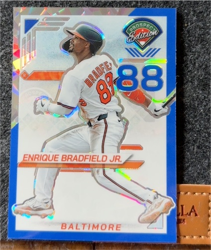 2025 Panini Prospect Edition #88 Enrique Bradfield Jr. — front