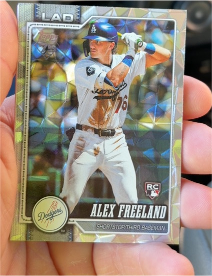 2026 Topps Series 1 #74 Alex Freeland — front