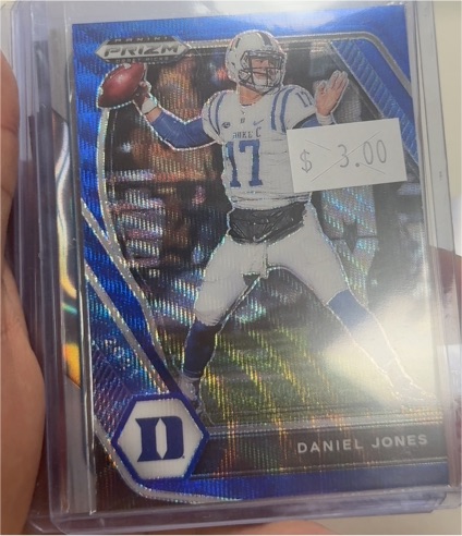 2021 Panini Prizm Draft Picks #24 Daniel Jones — front
