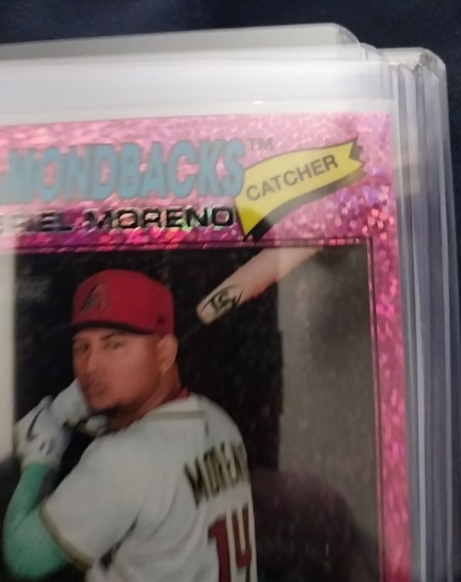 2026 Topps Heritage Chrome #361 Gabriel Moreno — front