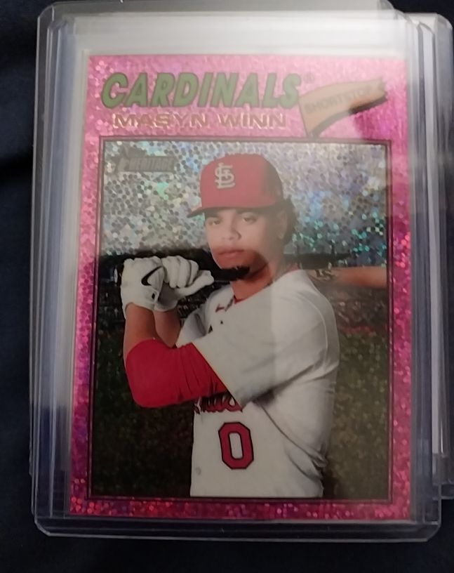 2026 Topps Heritage #358 Masyn Winn — front