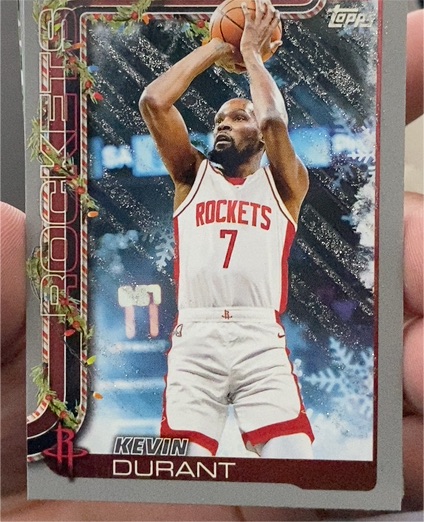 2025-26 Topps Holiday #H125 Kevin Durant — front