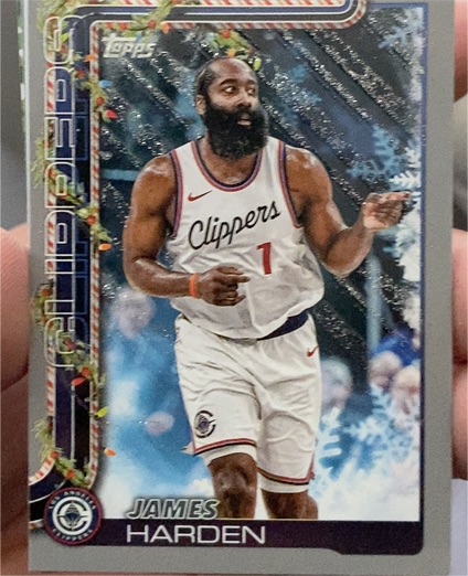 2025-26 Topps Holiday #H113 James Harden — front