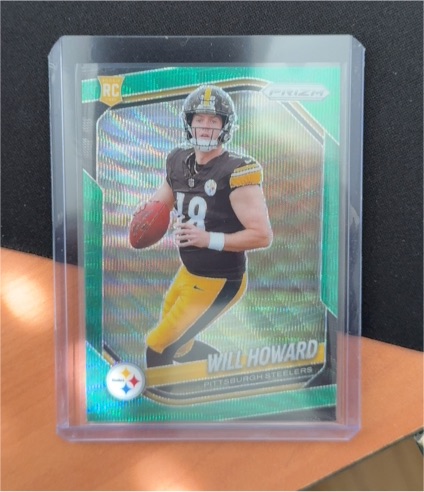 2025 Panini Prizm #367 Will Howard — front