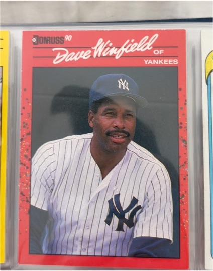 1990 Donruss #551 Dave Winfield — front