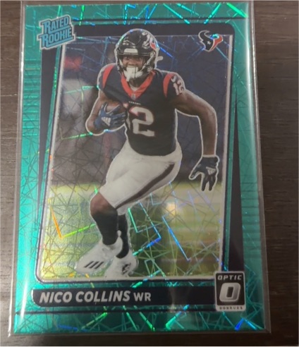 2021 Panini Donruss Optic #230 Nico Collins — front