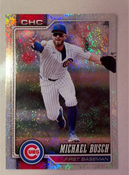 2026 Topps Series 1 #348 Michael Busch — front