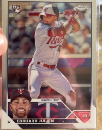 2023 Topps Chrome Update #USC79 Edouard Julien — front