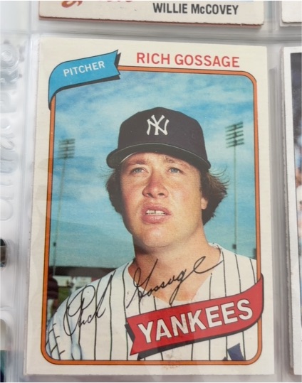1980 Topps #140 Rich Gossage — front