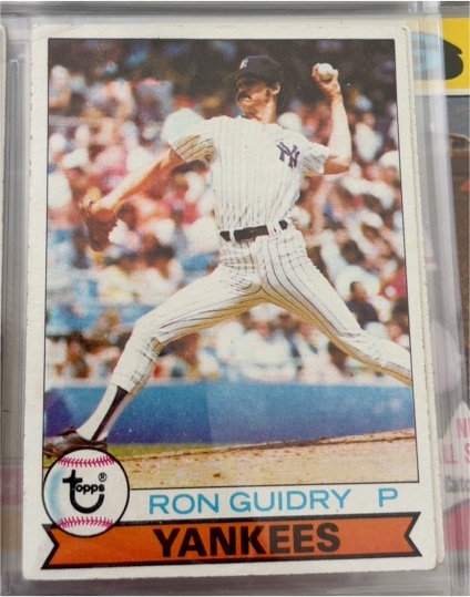 1979 Topps #500 Ron Guidry — front