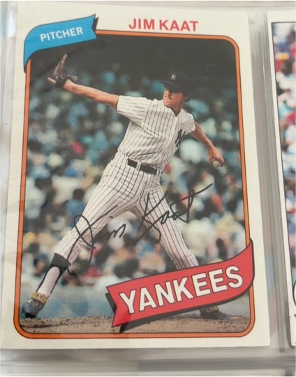 1980 Topps #250 Jim Kaat — front