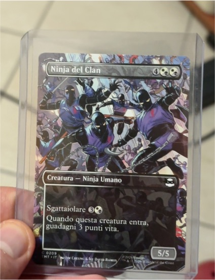 2014 Magic: The Gathering #0209 Ninja del Clan — front
