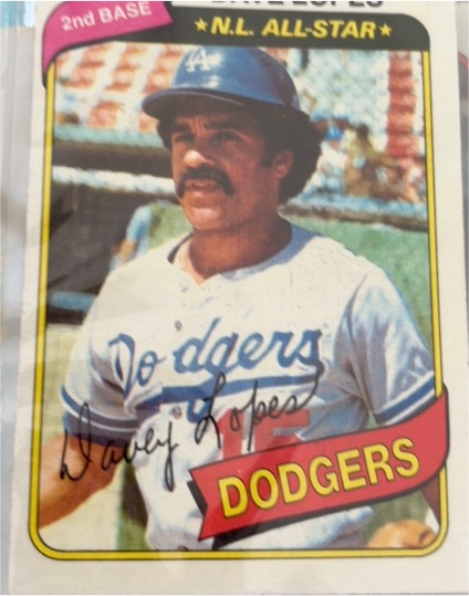 1980 Topps #560 Davey Lopes — front
