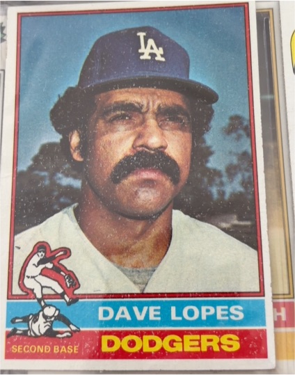 1976 Topps #660 Dave Lopes — front