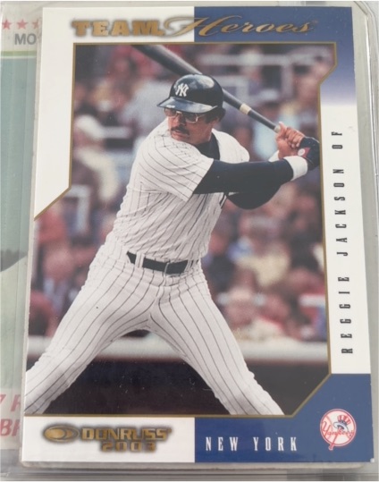2003 Donruss Team Heroes #352 Reggie Jackson — front