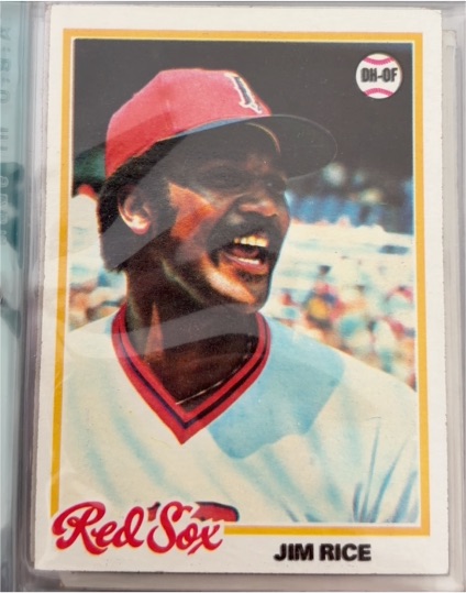 1978 Topps #670 Jim Rice — front