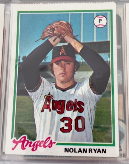 1978 Topps #400 Nolan Ryan — front
