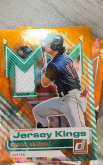2025 Donruss Prospect Jersey Kings #PJK-RA Roman Anthony — front