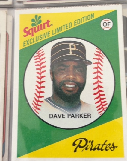 1981 Topps Squirt #10 Dave Parker — front