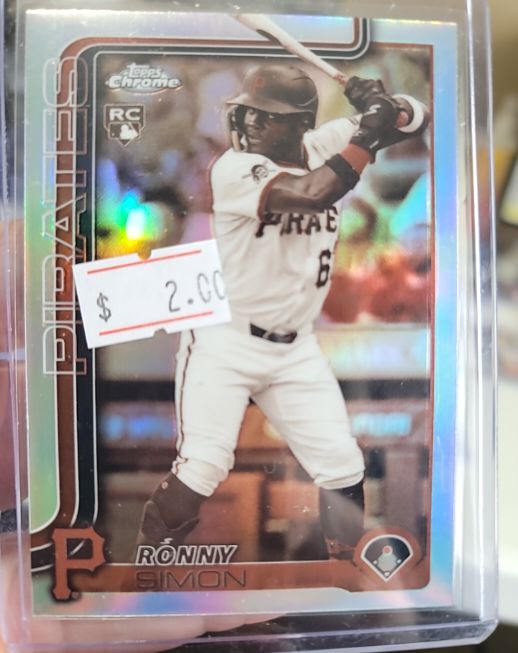 2025 Topps Chrome Update #USC35 Ronny Simon — front