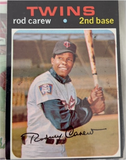 1971 Topps #210 Rod Carew — front