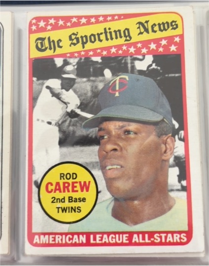 1969 Topps #419 Rod Carew — front