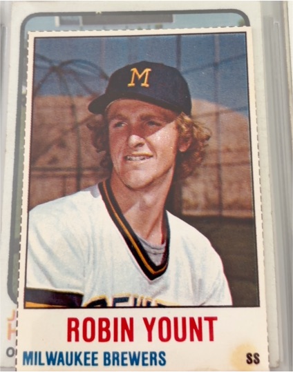 1978 Hostess #138 Robin Yount — front