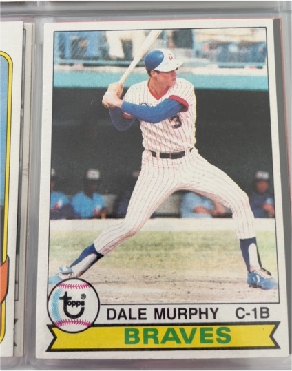 1981 Topps #243 Dale Murphy — front