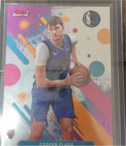 2025-26 Topps Finest #1 Cooper Flagg — front
