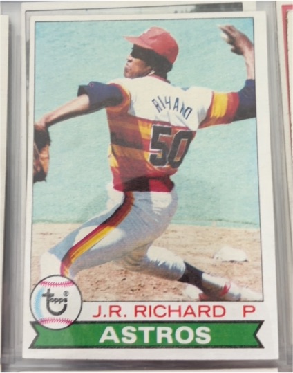 1979 Topps #590 J.R. Richard — front
