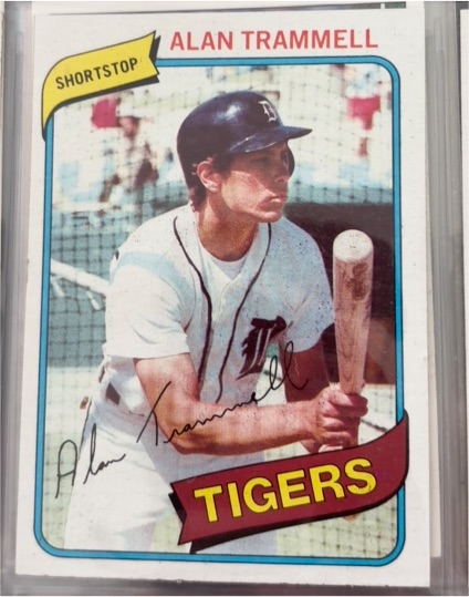 1980 Topps #232 Alan Trammell — front